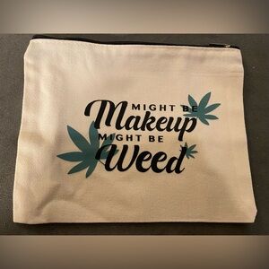 Make Up Bag Canvas NWT